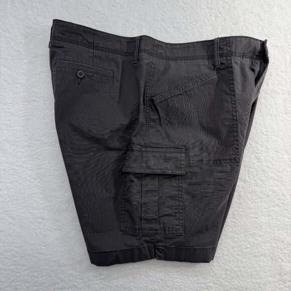 LL Bean Womens 14 Favorite Fit Cargo Shorts Gray Hiking Outdoors Gorpcore Preppy - Picture 5 of 11